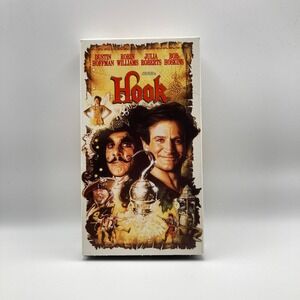 Hook VHS Movie Robin Williams Dustin Hoffman TriStar Pictures 1991 Spielberg